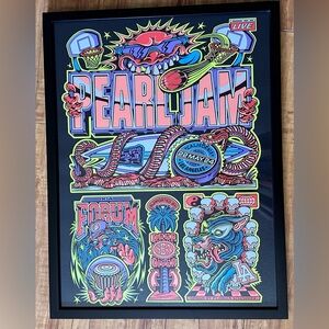 Pearl Jam Concert Poster